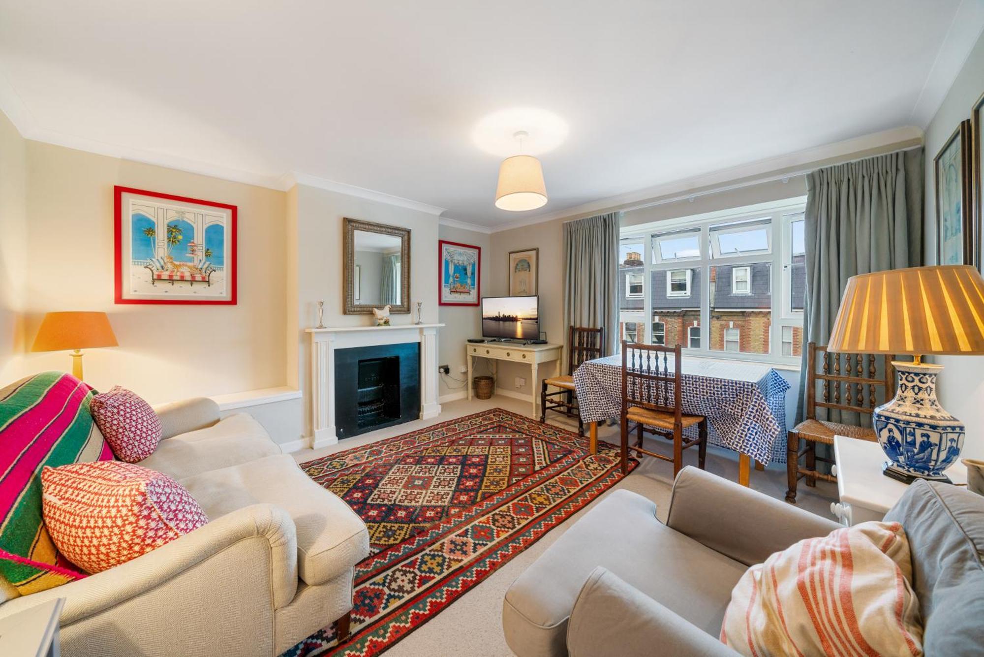 Bright & Cosy Gem ~ Battersea Park View ~ King Bed Daire Londra Dış mekan fotoğraf